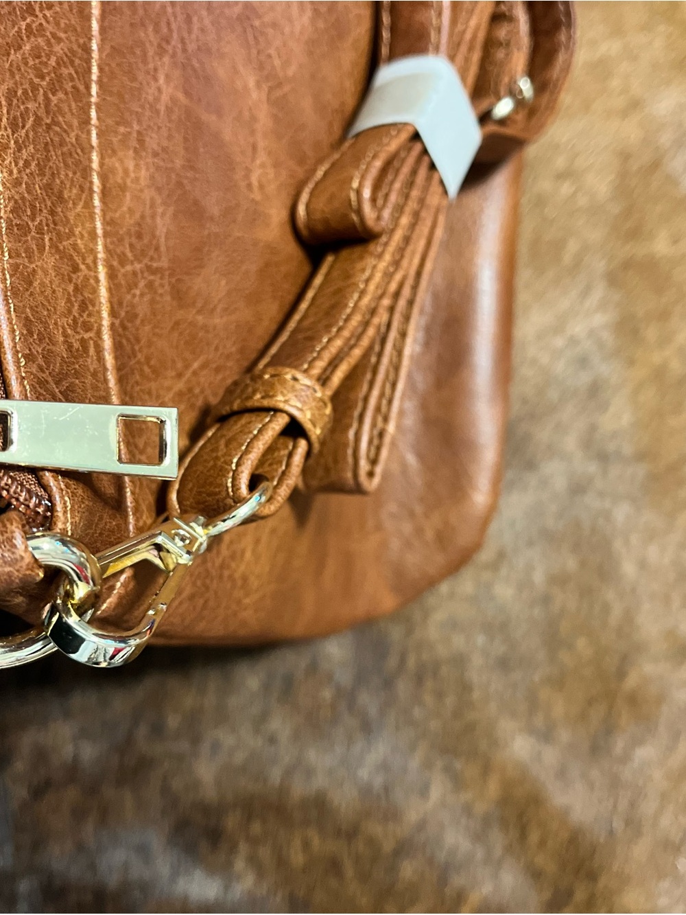 NWOT Classic Women's Crossbody Bag in Brown - Picture 2 of 3
